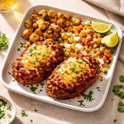 Hello fresh cheesy mexican spiced meatloaves