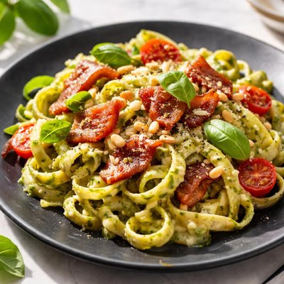 Hello fresh presto bacon pesto pasta
