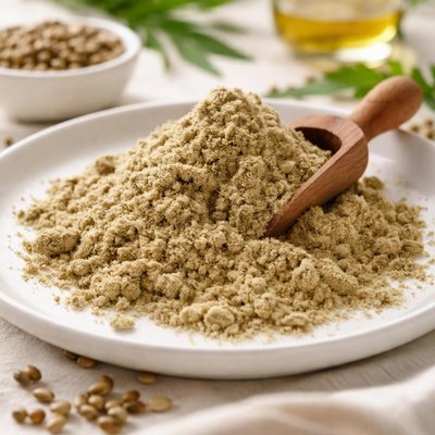 Hemp protein powder