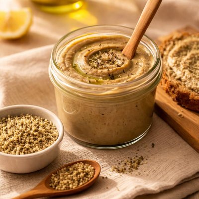 Hemp seeds paste
