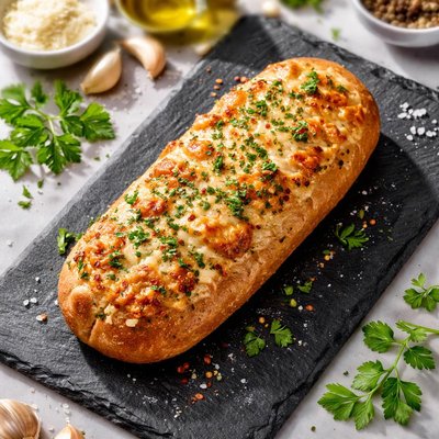 Herb and cheese sub roll