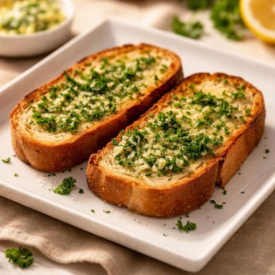 Herb butter toast