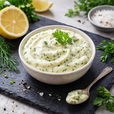 Herb lemon mayo