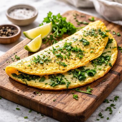 Herb omelet