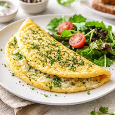 Herb omelette