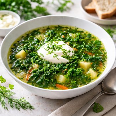 Herb soup