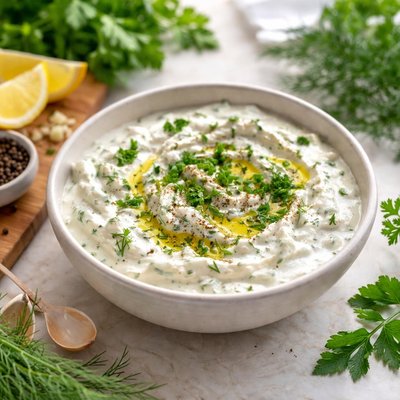 Herb yogurt