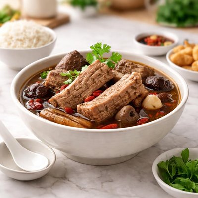 Herbal bak kut teh