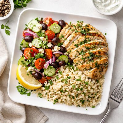 Herbed greek chicken factor
