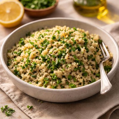 Herbed quinoa