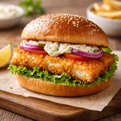 Herena fish sandwich