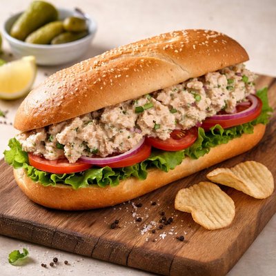 Heritage tuna hoagie