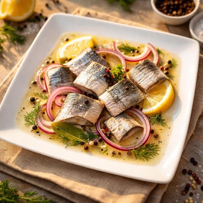 Herring in brine