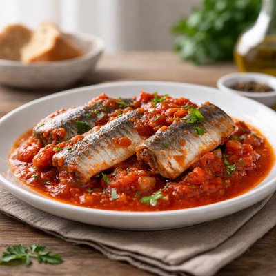 Herring in tomato sauce