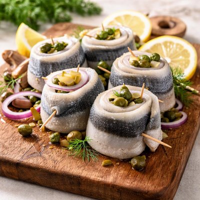 Herring rollmop