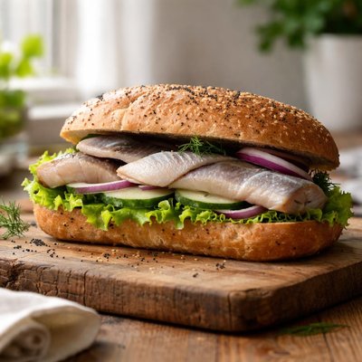 Herring sandwich