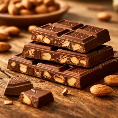 Hersey with almonds