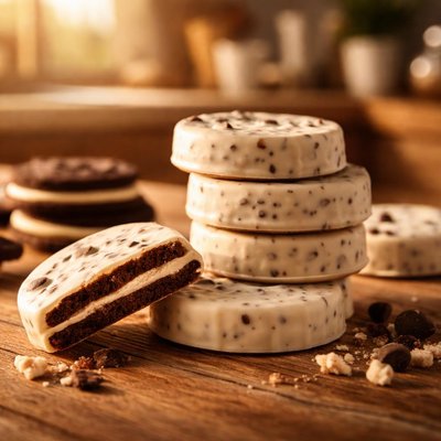 Hershey cookie and creme rounds