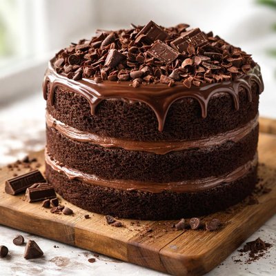 Hersheys triple chocolate cake