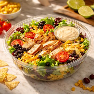 Hetki suosikkisalaatti southwest kana