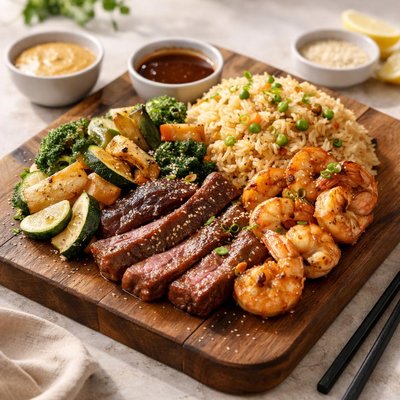 Hibachi plate