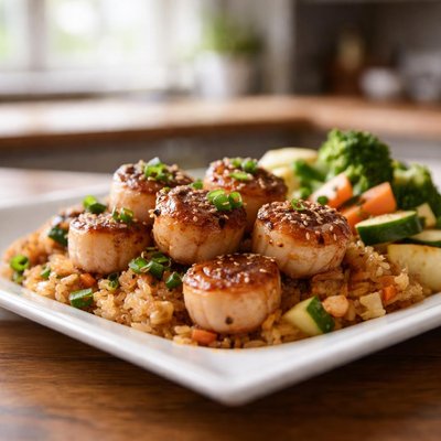 Hibachi scallop