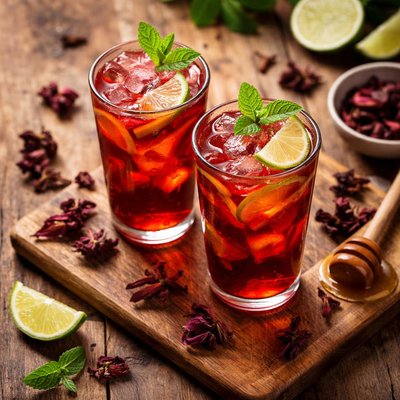 Hibiscus iceed tea