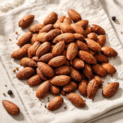 Hickory smoked almonds