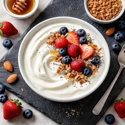 Hig protein greek yogurt