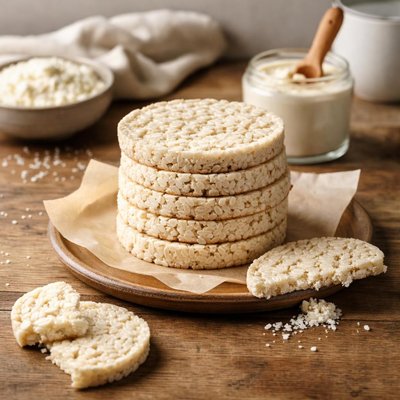 High-protein reiswaffeln