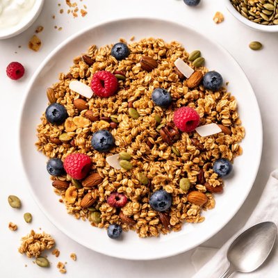 High protein low sugar granola