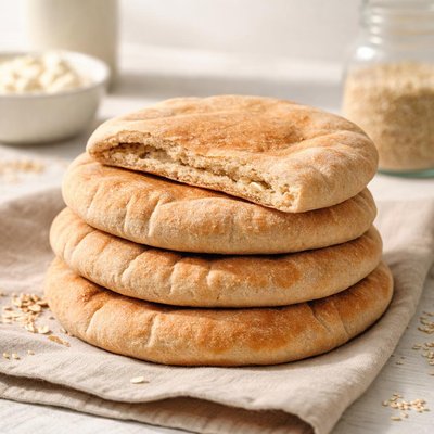 High protein pita bread