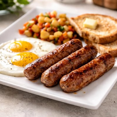 Higher harveat breakfasy sausage