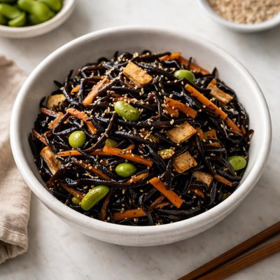 Hijiki - braised seaweed