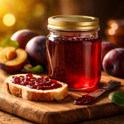 Hill country fare plum jelly