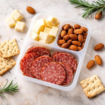 Hillshire snacking cheese and nuts snack pack
