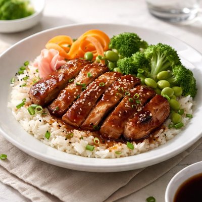 Hiroshi chicken teriyaki bowl