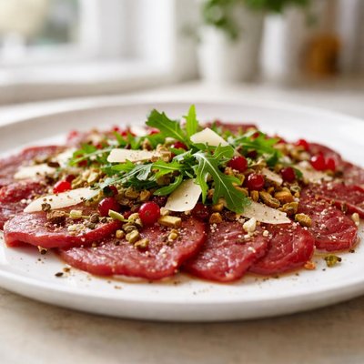 Hirschcarpaccio
