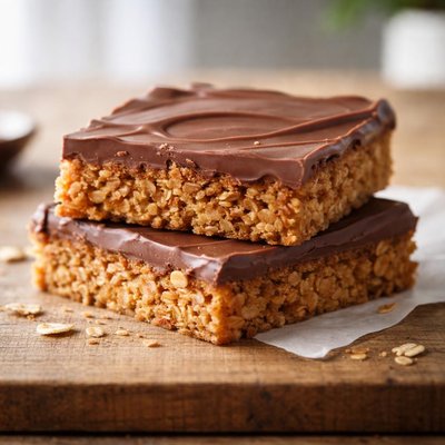 Hobnob chocolate flapjack