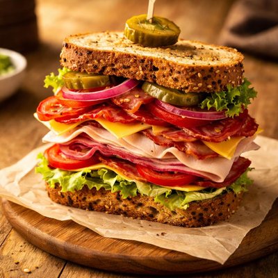 Hodge podge sandwich