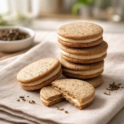 Hojicha biscuit