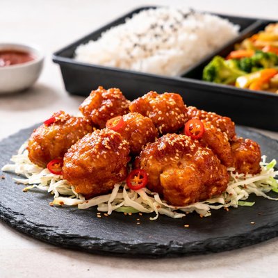 Hoka hoka bento spicy chicken