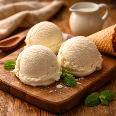 Hokkaido milk ice cream