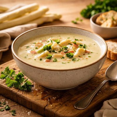 Hollandse aspergesoep