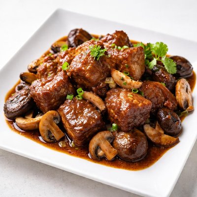 Homba with mushrooms