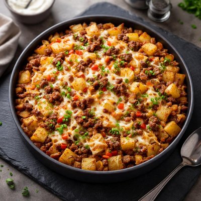 Home fries casserole