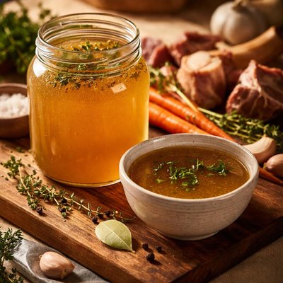 Home made bone broth