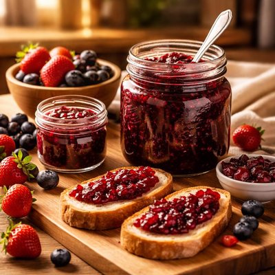 Home made fruit spread
