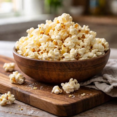 Home made popcorn