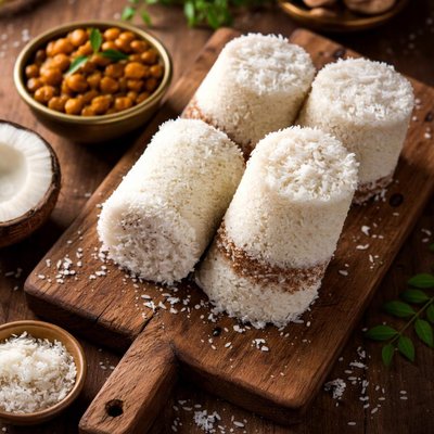 Home made puttu